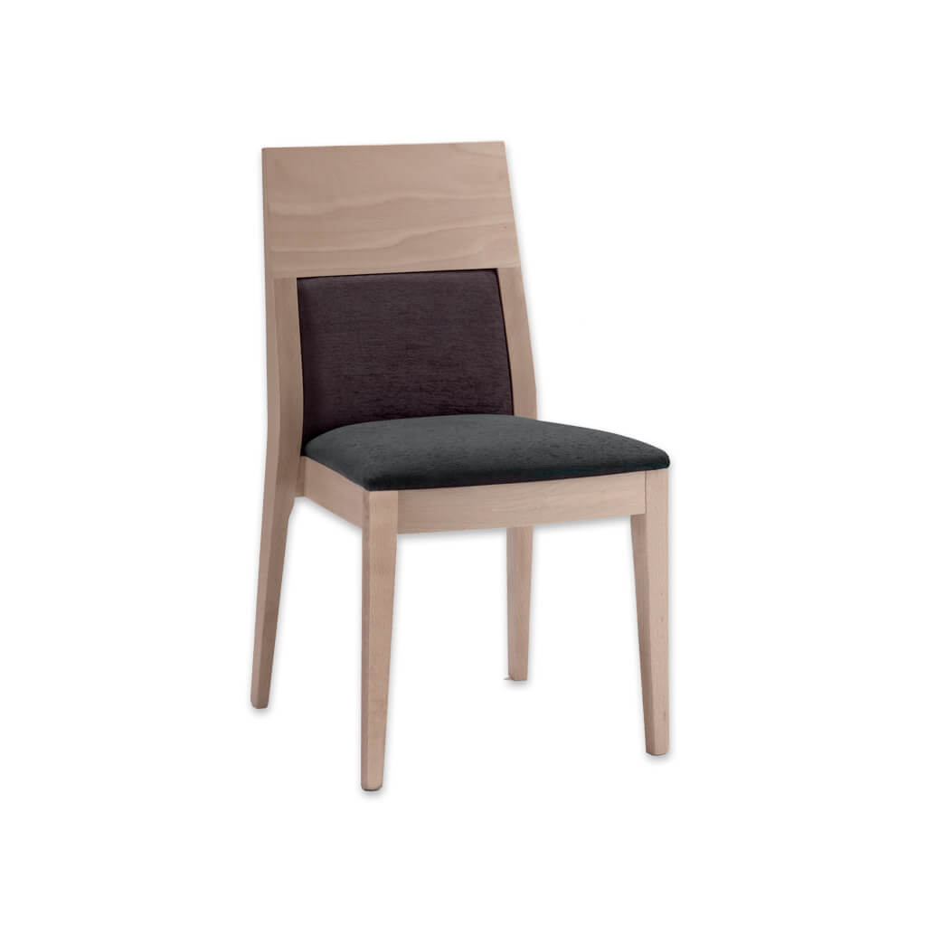 Fusion Brown Upholstered Dining Chair with Wooden Frame Grab Rail 3031 RC1 - Designers Image