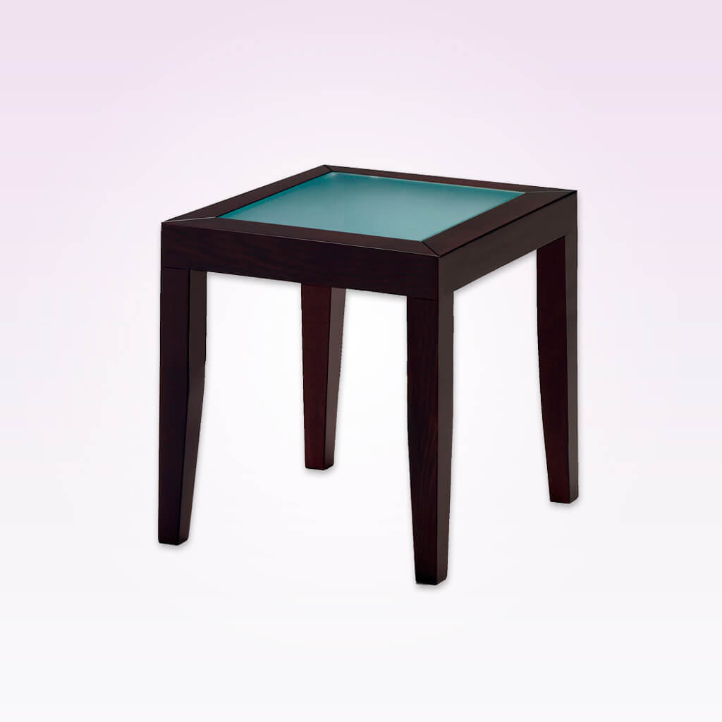 Topini Glass Top Hotel Table