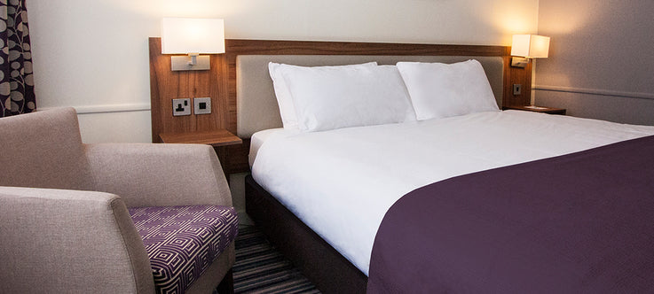 purple hotel bedroom furniture