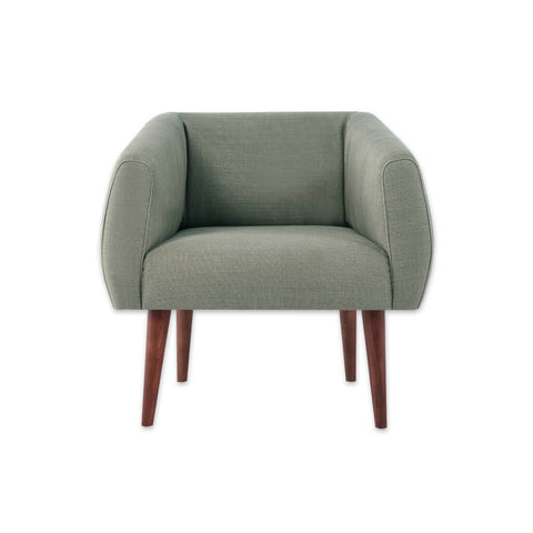 Enid sage green tub chair 