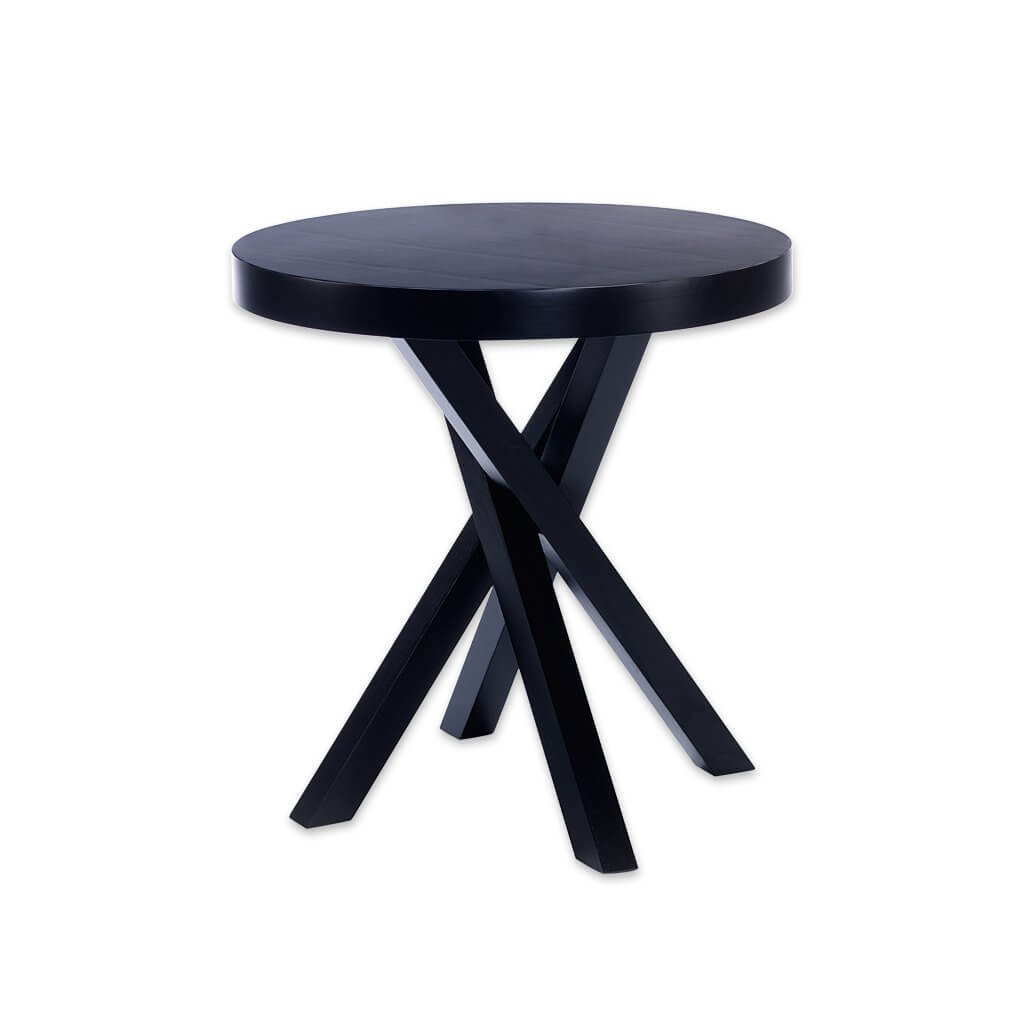 Kaho Round Top Contract Table with intertwining legs - Designers Image